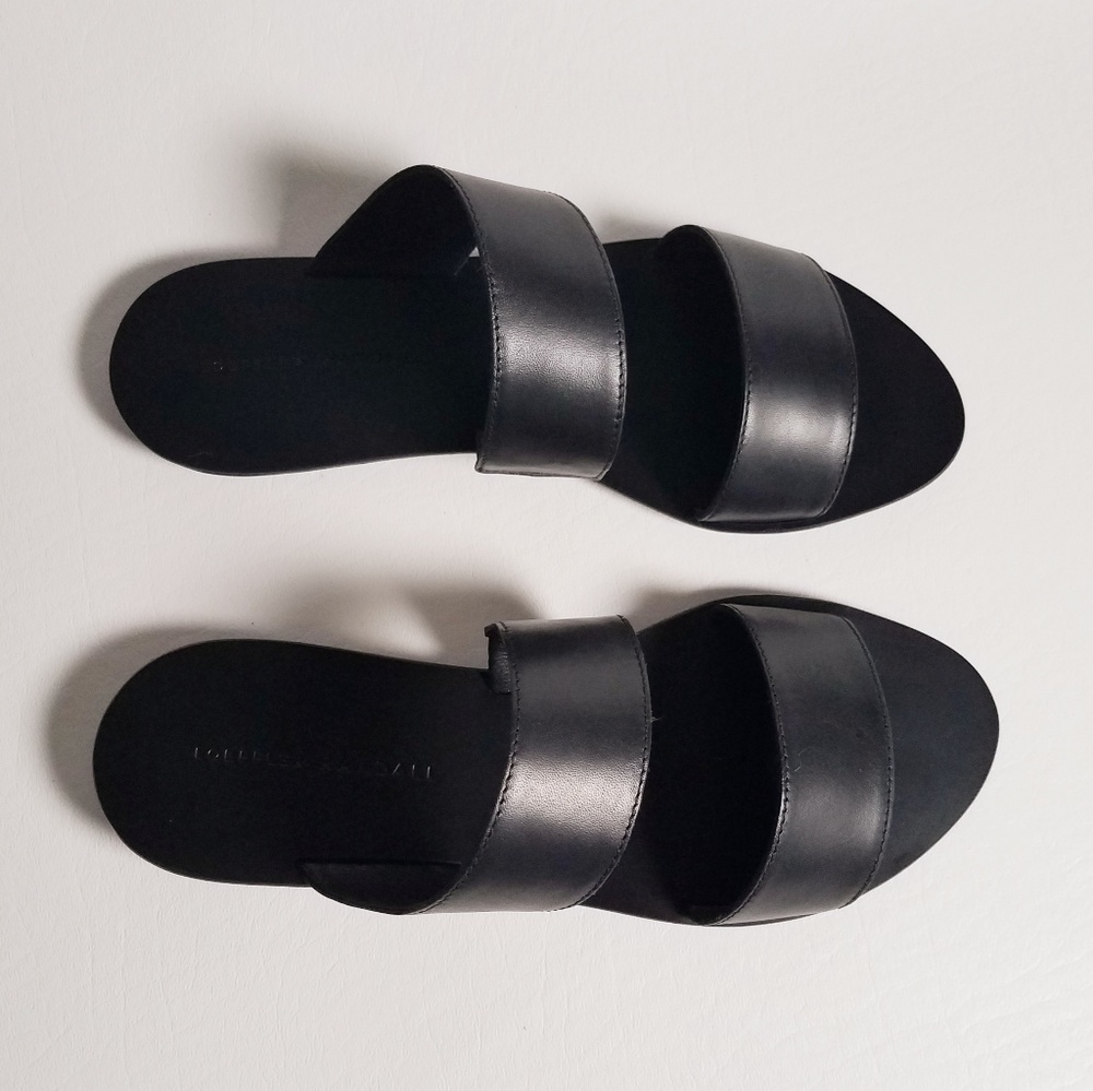 Loeffler Randall Black Slide Sandals - Picture 4 of 8